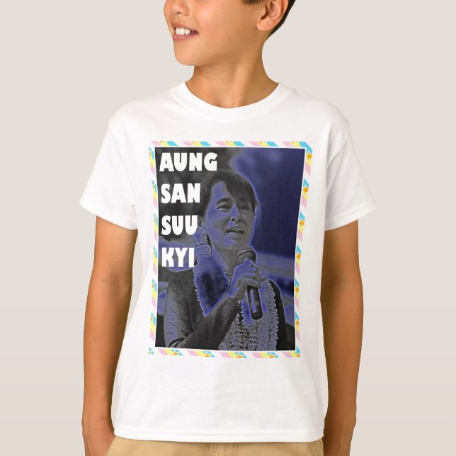 Aung San Suu Kyi Design 2 Tee (Framsida)