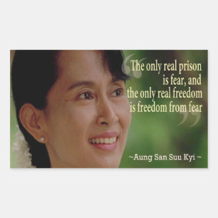 Aung San Suu Kyi klistermärke