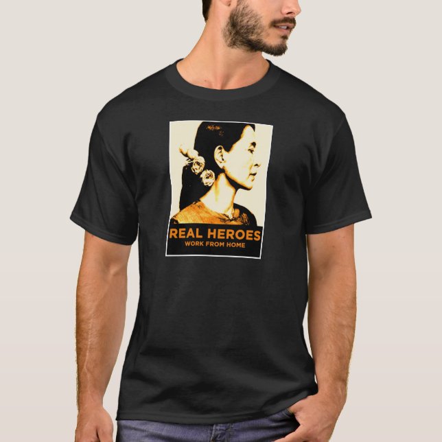 Aung San Suu Kyi T-shirt (Framsida)