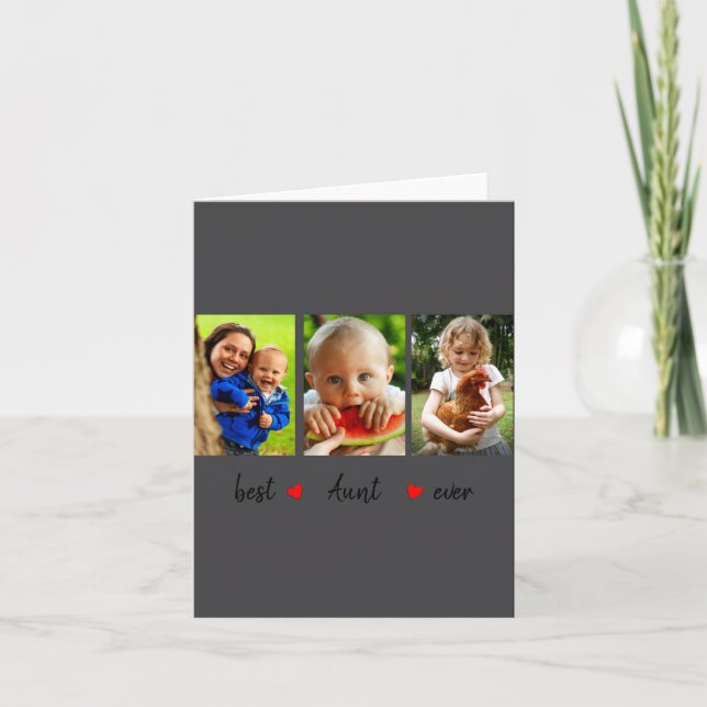 Aunt Ever 3 Photo  Kort (Framsida)