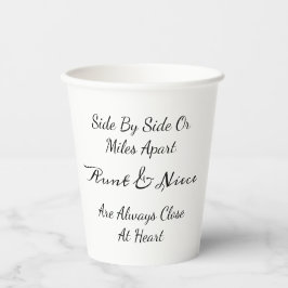 Aunt & Niece Quote – Side By Side or Miles Apart