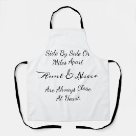 Aunt & Niece Quote – Side By Side or Miles Apart