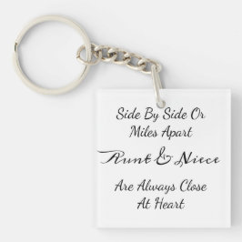 Aunt & Niece Quote – Side By Side or Miles Apart