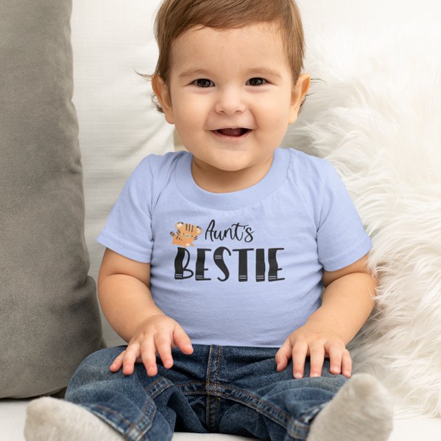 Aunt´s Bestie (˶ᵔ ᵕ ᵔ˶) T Shirt (Baby Sprüche Shirts)