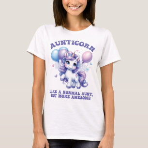 Aunticorn Coola Auntie T Shirt