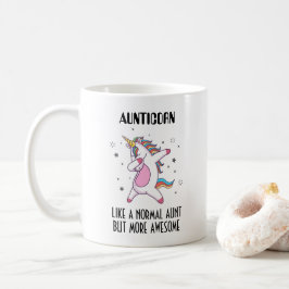 Aunticorn Gift för Moster Kaffemugg