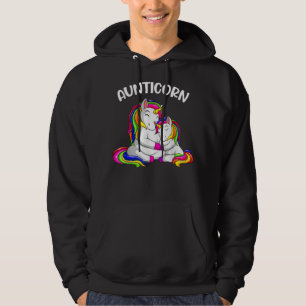 Aunticorn Unicorn Moster 690 Hoodie