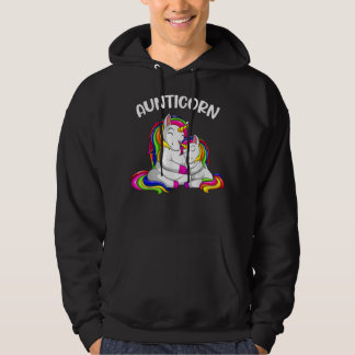 Aunticorn Unicorn Moster 690 Hoodie