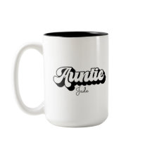 Auntie and Auntie's Bestie Personlig svg