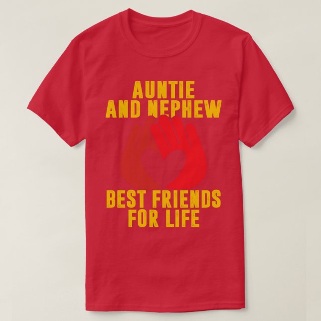 Auntie and Nephew T Shirt (Design framsida)