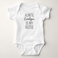 Auntie är Min Bestie - Cute Personlig