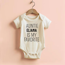 Auntie är mitt favoritfina Trendig Könsneutralt T Shirt