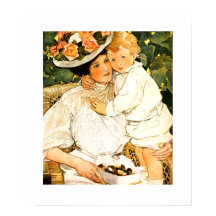 "Auntie" av Jessie Willcox Smith Poster