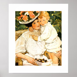 "Auntie" av Jessie Willcox Smith Poster