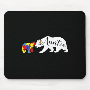 Auntie Bear Autism Awareness Month Women Niec Musmatta