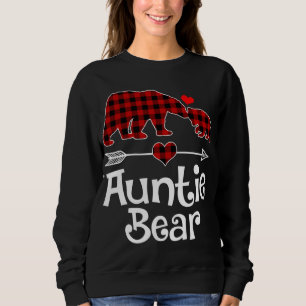 Auntie Bear jul jul Pajama Red Play Buffalo Mat T Shirt
