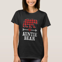 Auntie Bear jul jul Pajama Red Play Buffalo