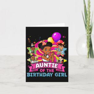 Auntie Birthday Girl Party Rosa Doll Family De Kort