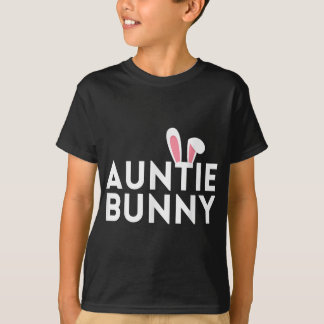 Auntie Bunny Matching Family Påsk-enhet - välsigna T Shirt