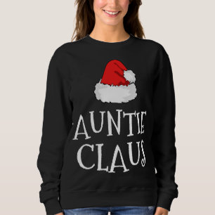Auntie Claus jul-familjens familj Matching P T Shirt