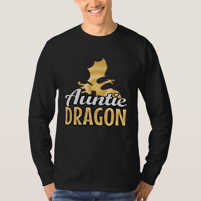 Auntie Dragon T Shirt (Framsida)
