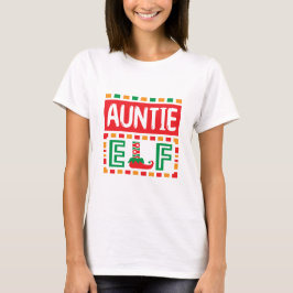 Auntie Elf jul T-shirt
