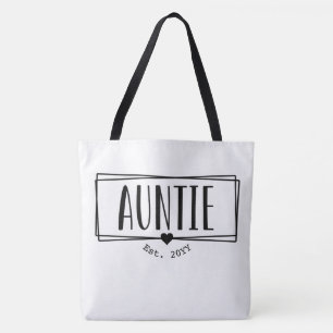 Auntie Est. Anpassningsbar Moster inrättade nya M Tygkasse