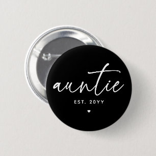 Auntie Etablerad Elegant Typography New Moster Knapp
