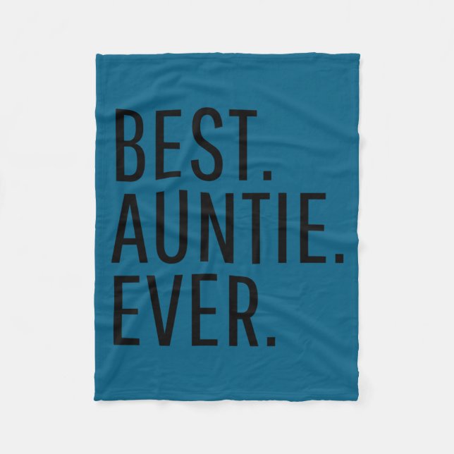 Auntie Ever Funny Auntie  Fleecefilt (Framsidan)