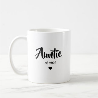 Auntie Gravid Announcement Gift Kaffemugg