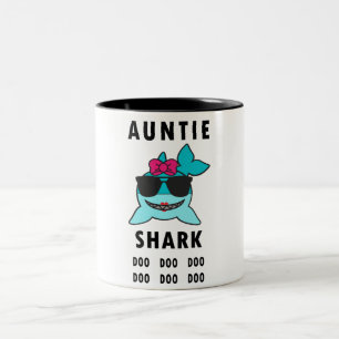 AUNTIE HAJ DOO DOO DOO Två-Tonad MUGG