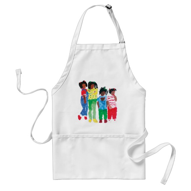 Auntie Karen Tm Tillbaka på dagen - Apron Förkläde (Framsidan)
