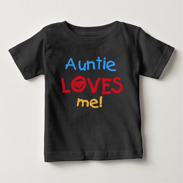 Auntie Kärlek Me T-shirt (Framsida)