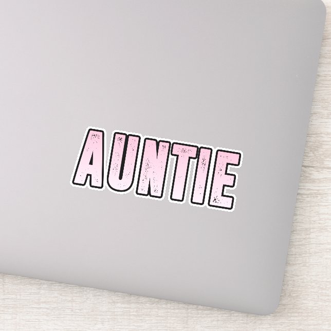 Auntie Klistermärken (Detalj)