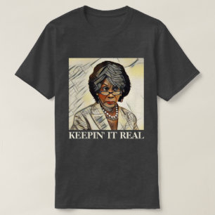 Auntie Maxine "som håller det verklig" Anti-Trumf Tee