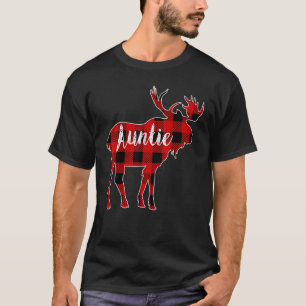 Auntie Moose Red Buffalo Play Matching Family Chr T Shirt