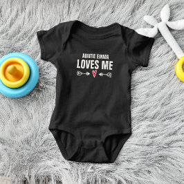 Auntie Namn Kärlek Me T Shirt