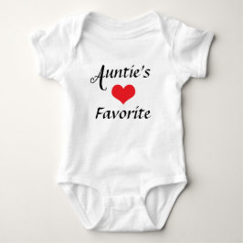 Auntie Niece Nephew Favorite Nickname Newborn Cute T Shirt