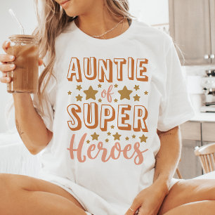 Auntie of Superheroes T Shirt