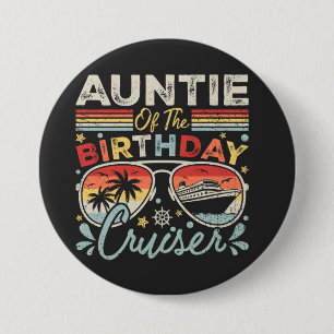 Auntie of the Birthday Cruiser Vacation Round Knapp