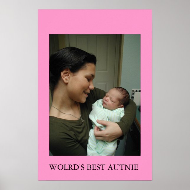 AUNTIE POSTER (Framsidan)