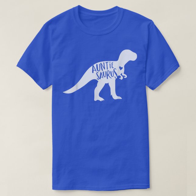 Auntie Saurus , Auntie Saurus Re, Mors dag Gift  T Shirt (Design framsida)