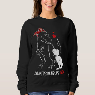 Auntie Saurus Rex Auntsaurus Dinosaur Aunties T Shirt