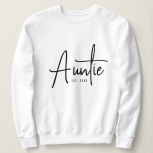 Auntie sweatshirt-gåva till din favorit moster t shirt