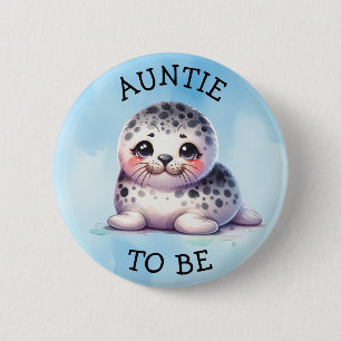 Auntie to be Polar Arktiska vinter-babyskor Knapp