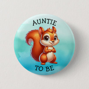 Auntie to be Skogskläder Babyskor Knapp