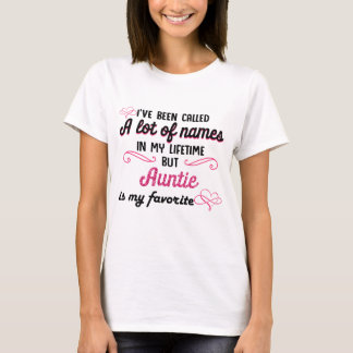 Auntie Vara My Favorit Namnge T Shirt