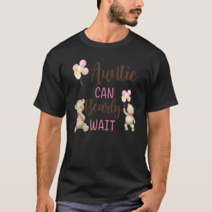 Auntie vi kan vänta på könsuppehåll i Neutral Baby T Shirt