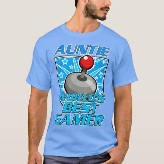 Auntie Worlds Best Gamer T Shirt