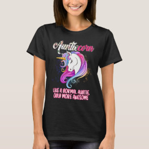 Auntiecorn Glad mors dag Enhörning Stolt Faster T Shirt